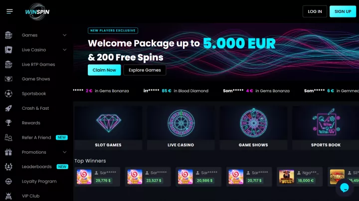 WinSpin Casino 1