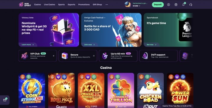 WinSpirit Casino 1