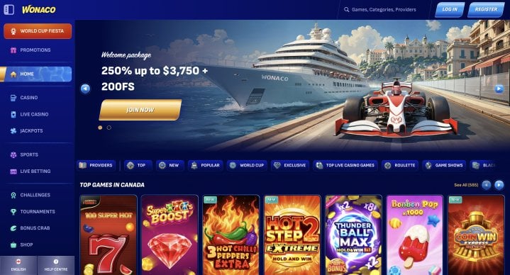 Wonaco Casino 1