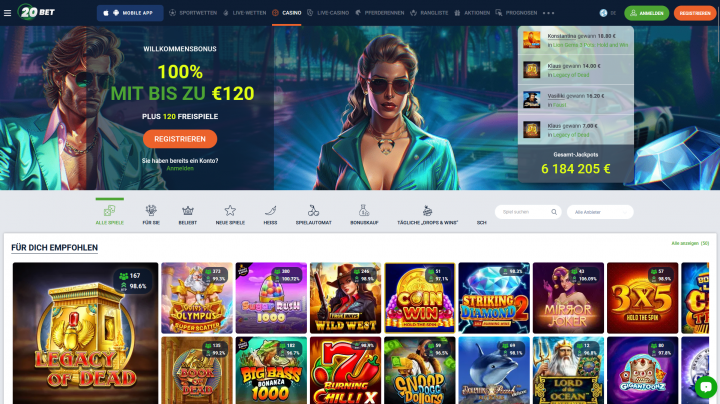 20Bet Casino 1