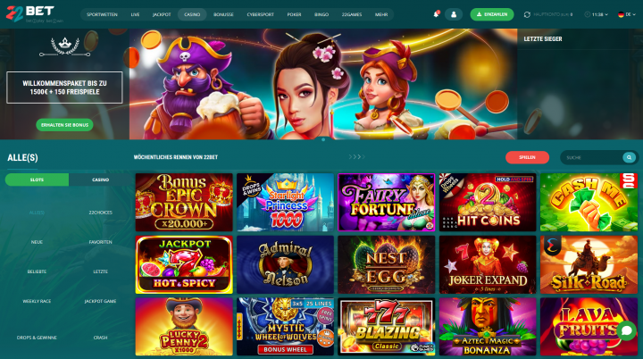 22Bet Casino 1