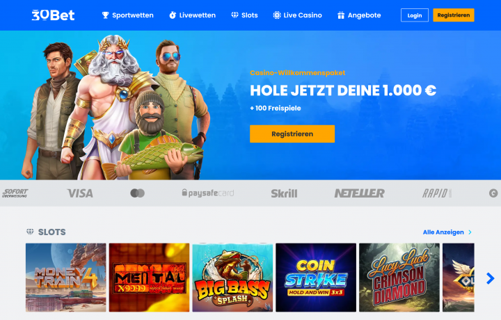 30Bet Casino 1