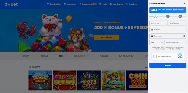 30Bet Casino 2