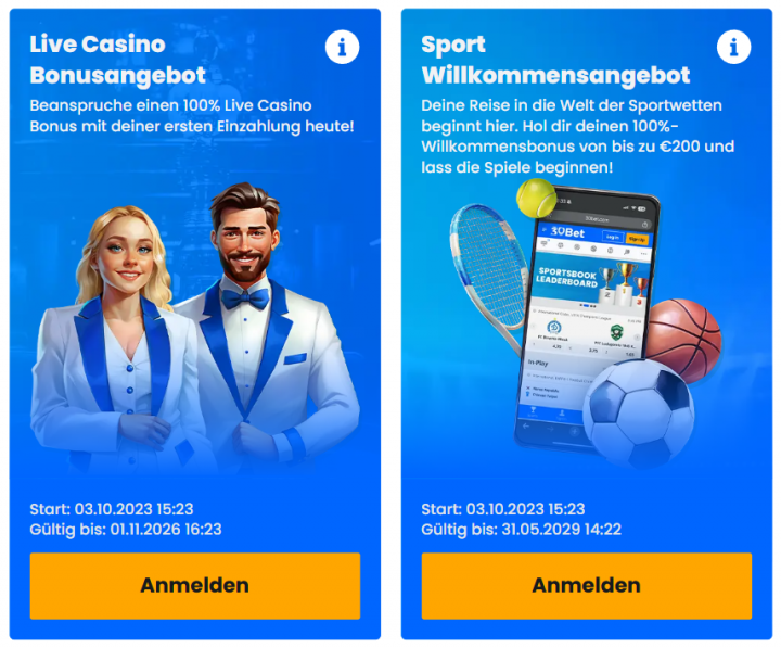 30Bet Casino 4