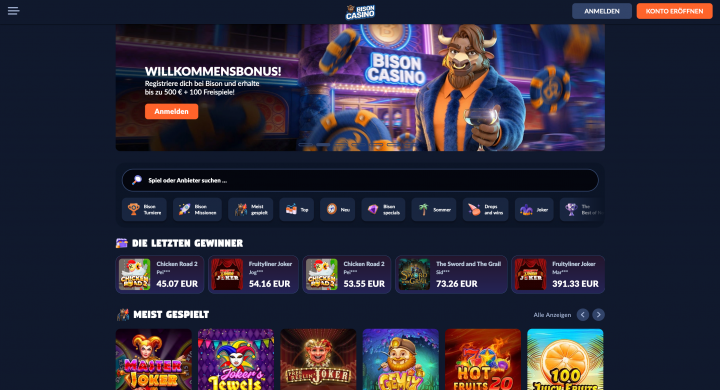 Bison Casino 1