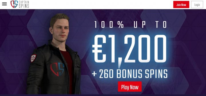 Captain Spins Casino 1
