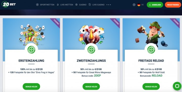 20BET Casino 2
