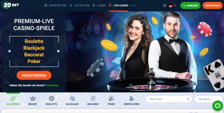 20BET Casino 4