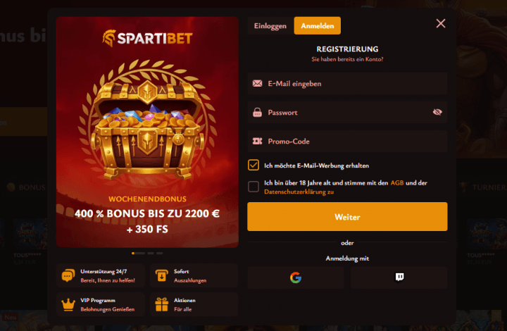 Spartibet Casino 2
