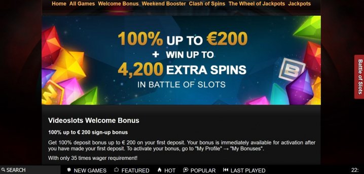 VideoSlots Casino 1