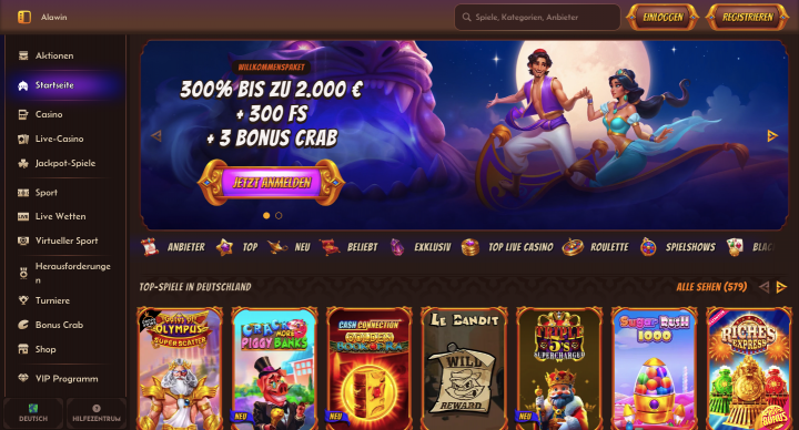 Alawin Casino 1