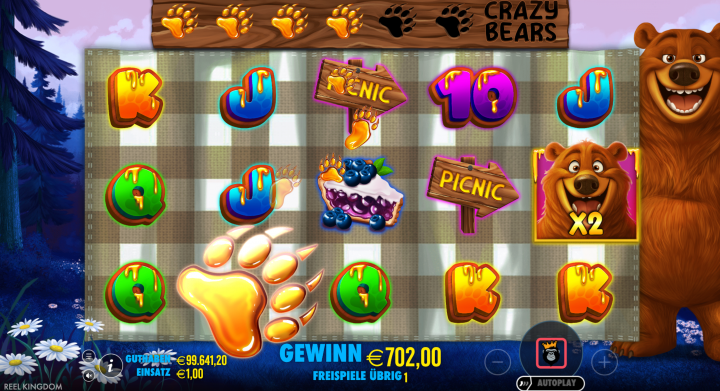 Bear Crazy 8