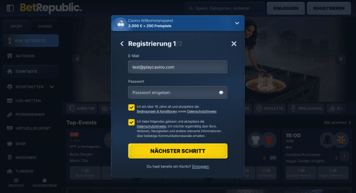 BetRepublic Casino 2