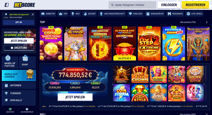 BetScore Casino 1