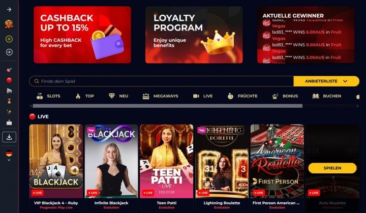 Betsomnia Casino 1