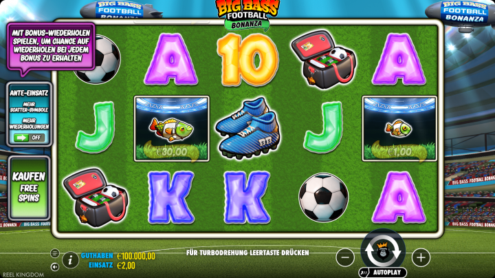 Big Bass Football Bonanza 1
