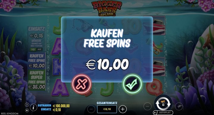 Bigger Bass Splash 17