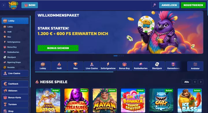 BirdSpin Casino 1