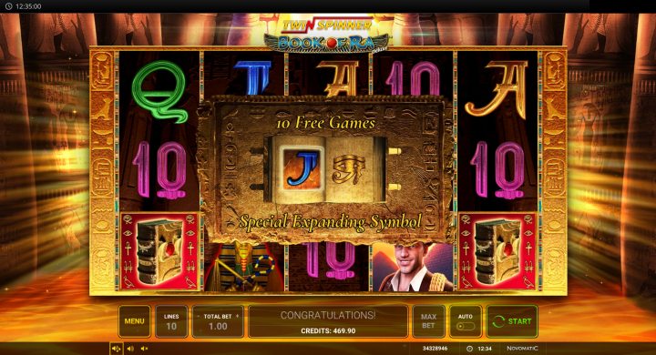 Twin Spinner Book of Ra Deluxe 3