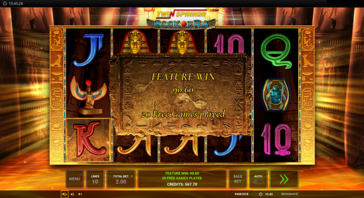 Twin Spinner Book of Ra Deluxe 5