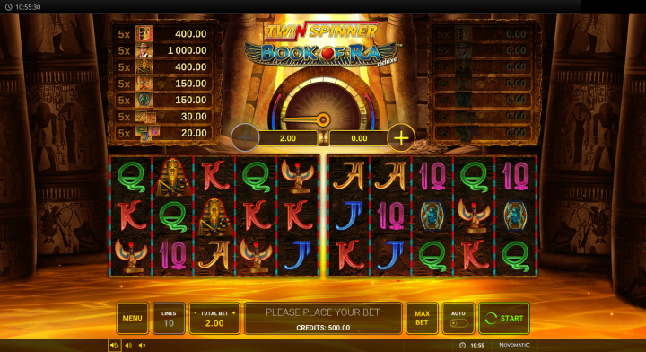 Twin Spinner Book of Ra Deluxe 1