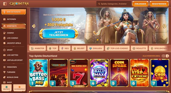 Cleobetra Casino 1