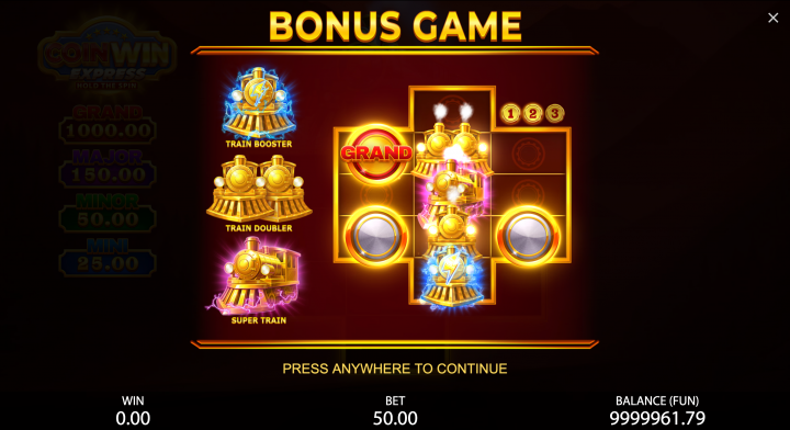 Coin Win Express: Hold the Spin 11