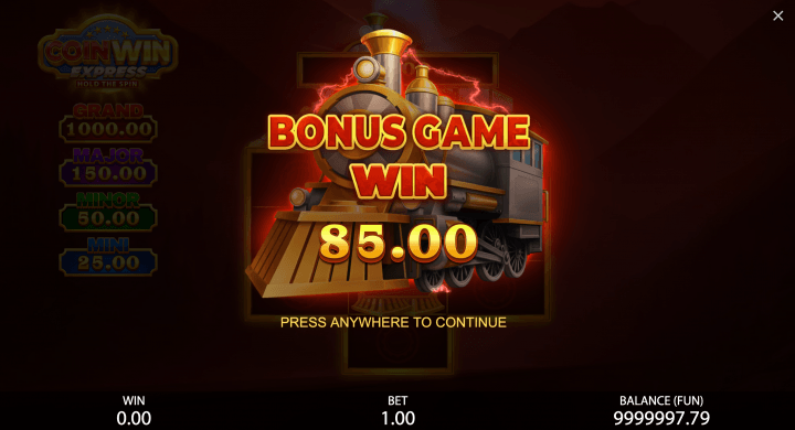 Coin Win Express: Hold the Spin 15