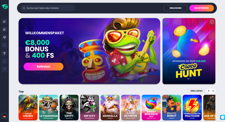 CrocoSlots Casino 1