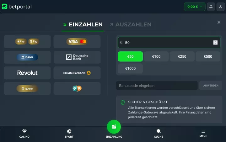 BetPortal Casino 13