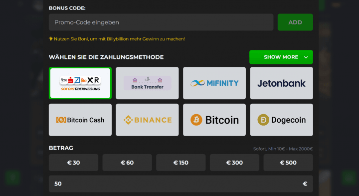 Billy Billion Casino 13