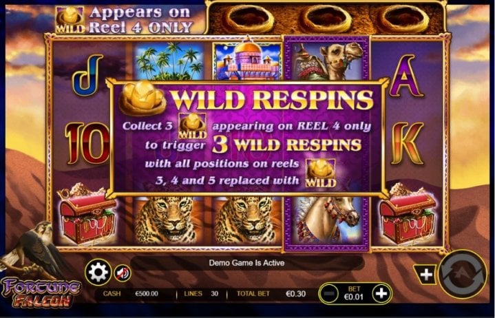 Fortune Falcon Wild Respins 2