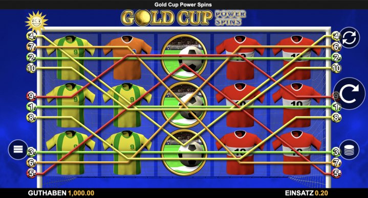 Gold Cup Power Spins 1
