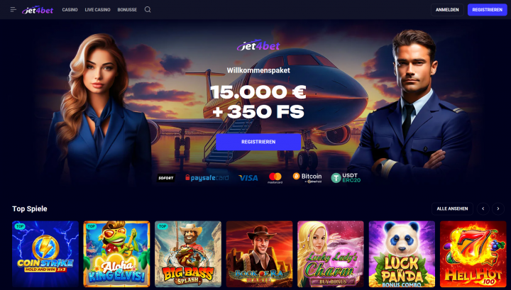 Jet4Bet Casino 1