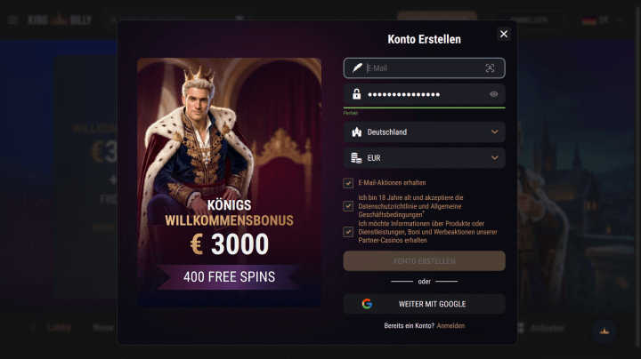King Billy Casino 2