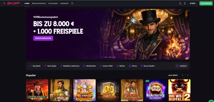 Lucky Circus Casino 1