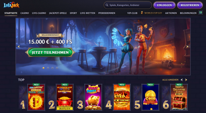 LolaJack Casino 1