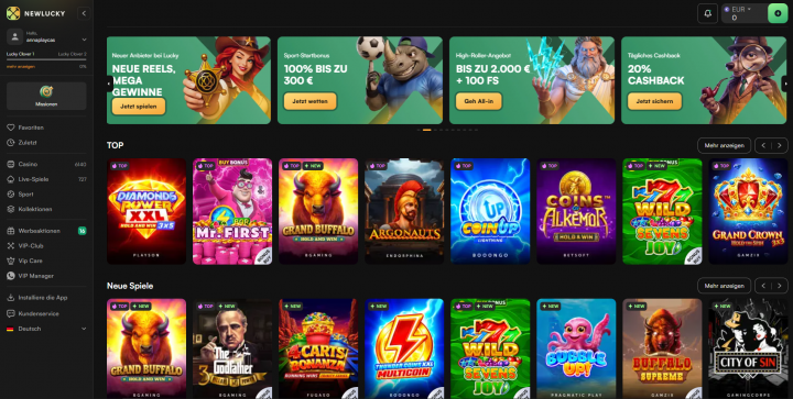 NewLucky Casino 1
