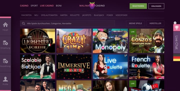 Malina Casino 4
