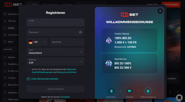 N1Bet Casino 2