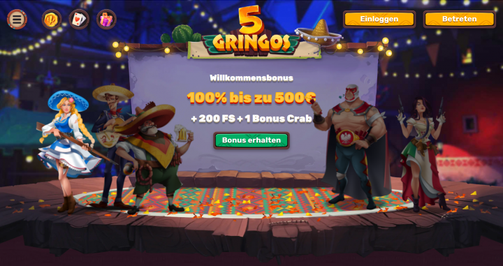 5Gringos Casino 1