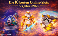 Die 10 besten Online-Slots des Jahres 2025
