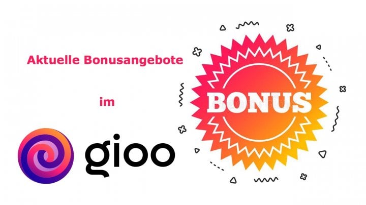 Aktuelle Bonusangebote im Gioo Online-Casino