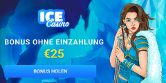Ice Casino - Genialer Willkommensbonus, Cashbacks und Turniere