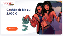 Riesiges Cashback-Angebot im Vulkan Vegas Online-Casino