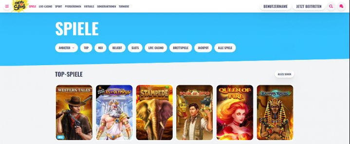 OhMySpins Casino 3