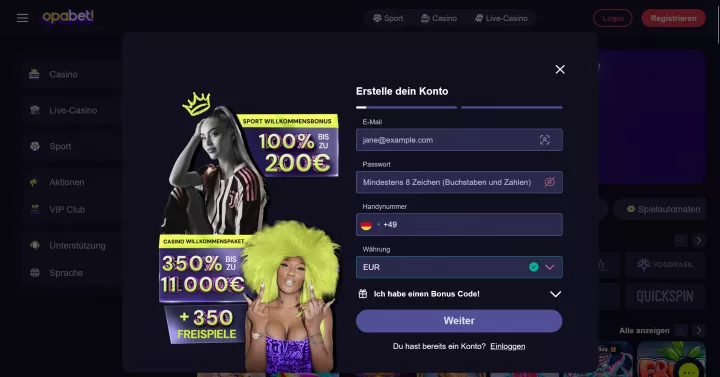 Opabet Casino 2