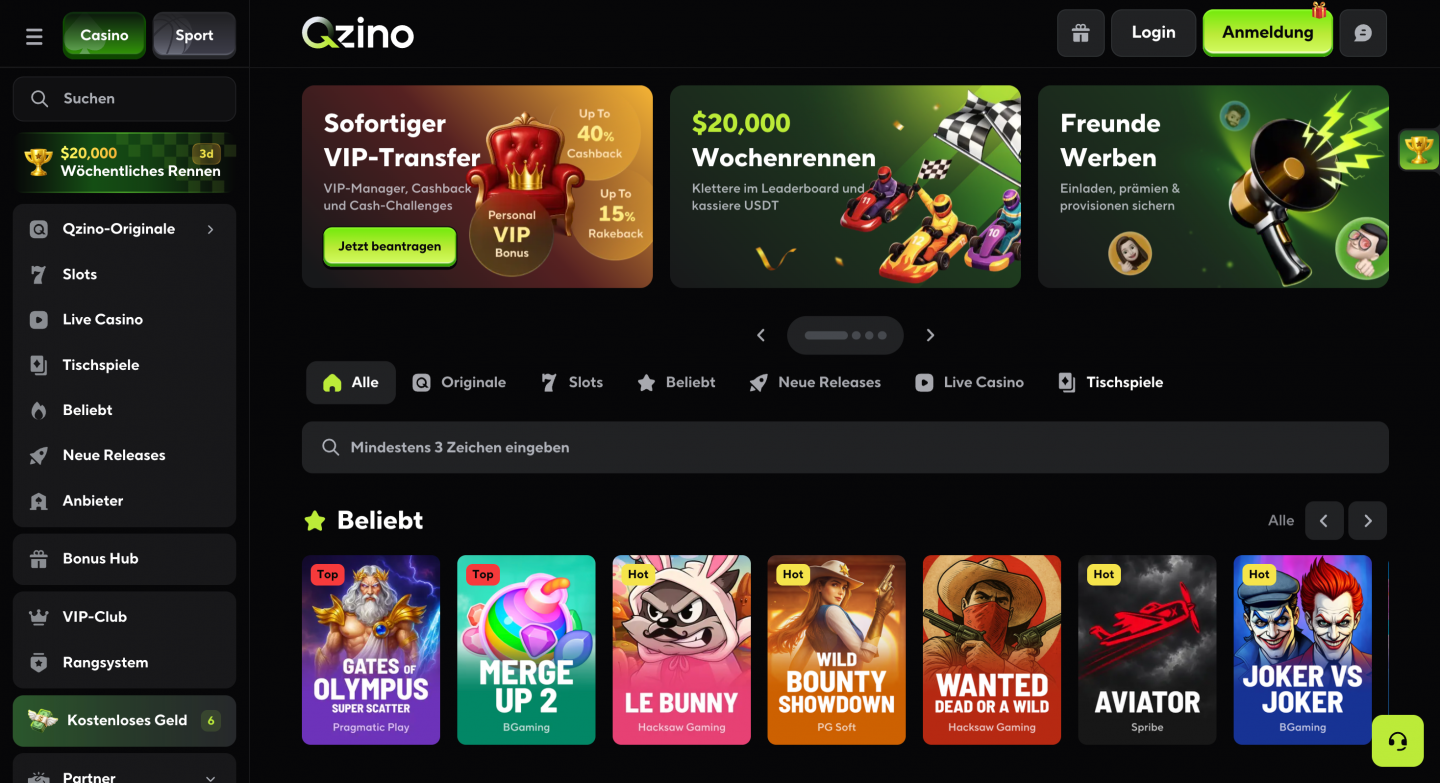 Qzino Casino 1