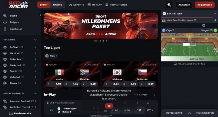 Red Racer Casino 15