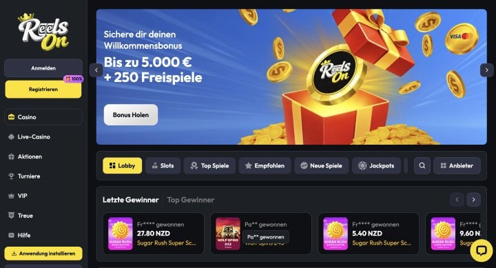 ReelsOn Casino 1